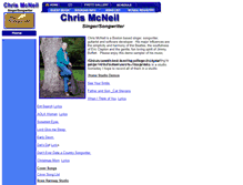 Tablet Screenshot of chrismcneil.com